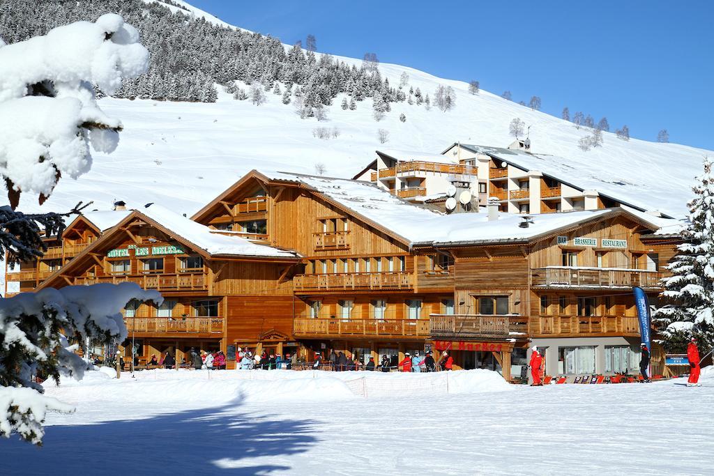 Hotel Les Melezes Les Deux Alpes Exterior foto